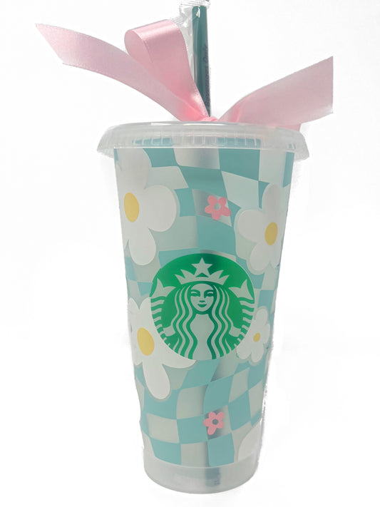 Retro Flowers (Cold Cup)